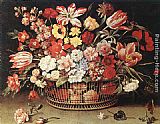 Basket of Flowers by Jacques Linard